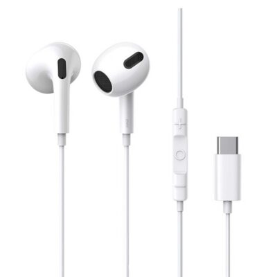 هدفون داخل گوش باسیم باسئوس مدل ENCOK C17 رابط Type-C