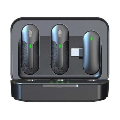 میکروفون یقه ای بی سیم مدل M8 دو میکروفون Type-C