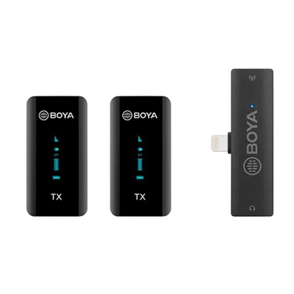 میکروفون یقه ای بی سیم بویا مدل BY-XM6-S4 رابط Lightning