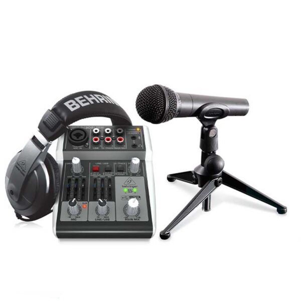 پکیج استودیویی بهرینگر مدل PODCASTUDIO 2 USB