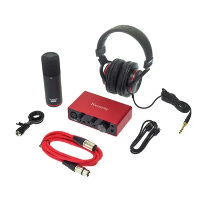 پکیج استودیویی فوکوسرایت مدل Scarlett Solo Studio 3rd Gen
