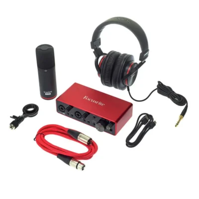 پکیج استودیویی فوکوسرایت مدل Scarlett 2i2 Studio 3rd Gen