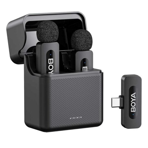 میکروفون یقه ای بی سیم بویا مدل V30 رابط Type C
