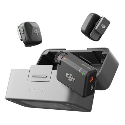 میکروفون یقه ای بی سیم دو کاربره دی جی آی مدل DJI MIC MINI