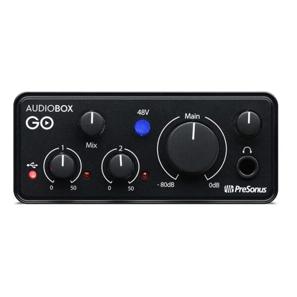 کارت صدا اکسترنال پریسونوس مدل AUDIOBOX GO
