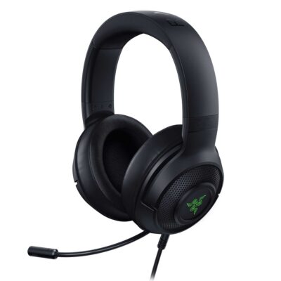 هدفون گیمینگ با سیم ریزر مدل Kraken V3 RGB