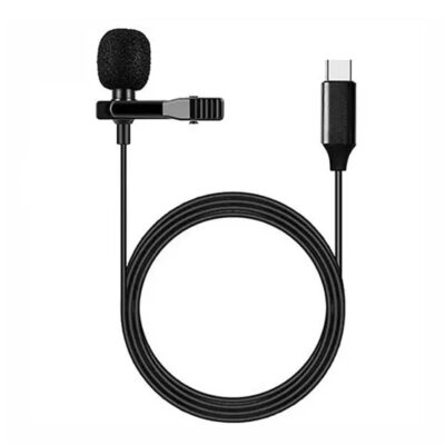 میکروفون یقه ای باسیم Type-C ایکس او مدل MKF02 طول 2 متر