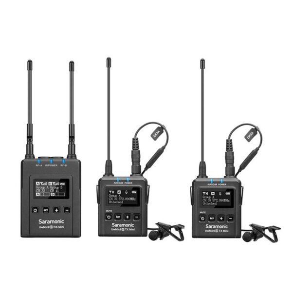میکروفون یقه ای بی سیم سارامونیک مدل UWMIC9S Mini Kit 2