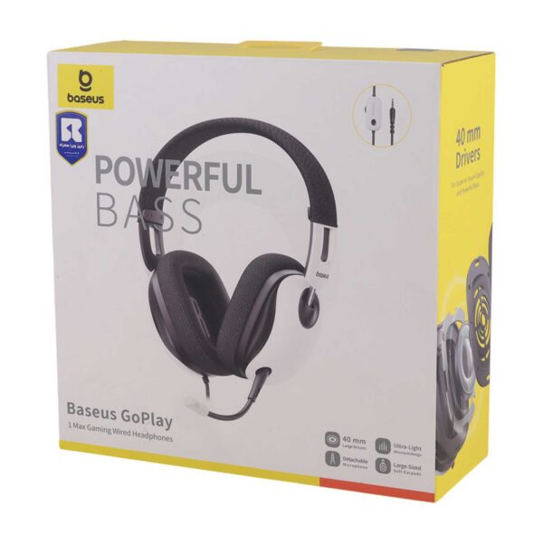 هدفون گیمینگ با سیم باسئوس مدل GoPlay 1 Max