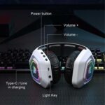 هدست گیمینگ بی سیم اونیکوما مدل B100 RGB