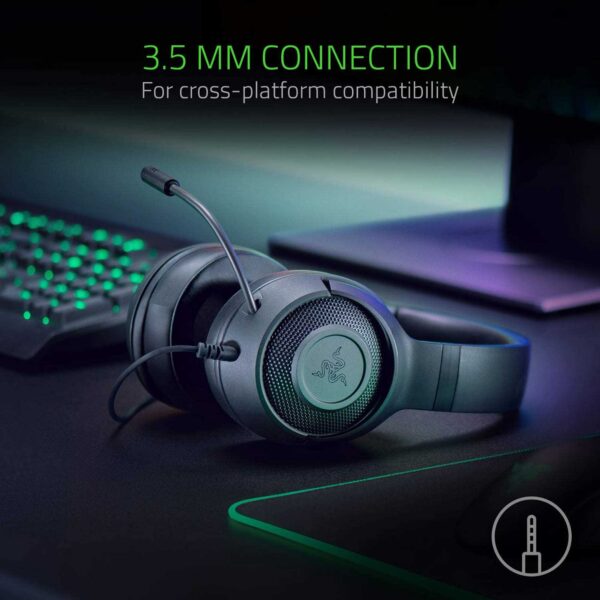هدست گیمینگ با سیم ریزر مدل KRAKEN X LITE