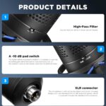 میکروفون استودیویی بویا مدل BY-M1000 PRO