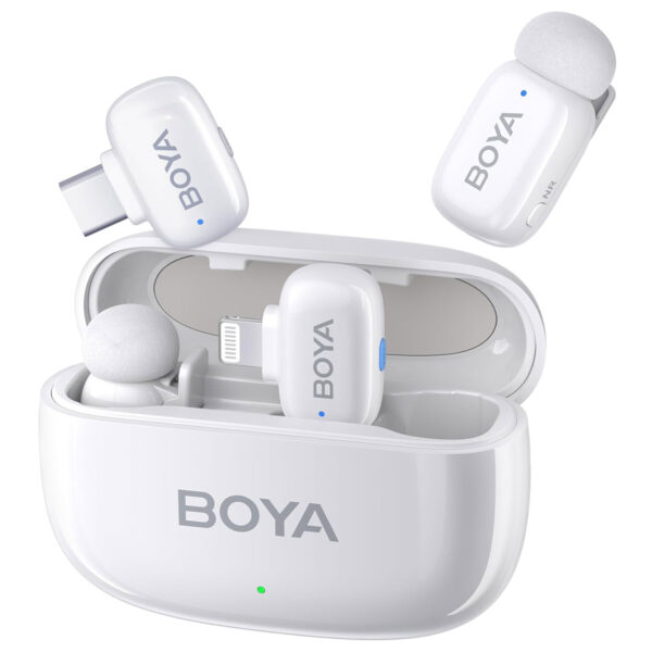 میکروفون یقه ای بی سیم بویا مدل Boya MINI COMBO رابط Lightning و Type C