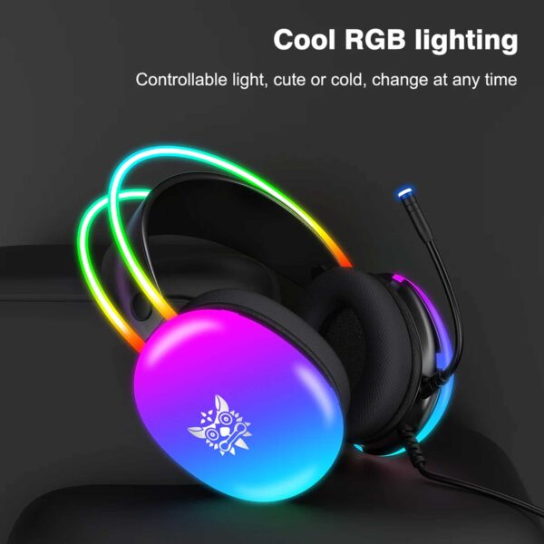 هدست گیمینگ با سیم اونیکوما مدل X25 RGB