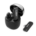 میکروفون یقه ای بی سیم بویا مدل BY-WM3T-D2 رابط Lightning با باکس شارژ