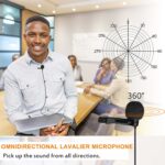 میکروفون یقه ای با سیم کامیکا مدل CVM-SM-O1