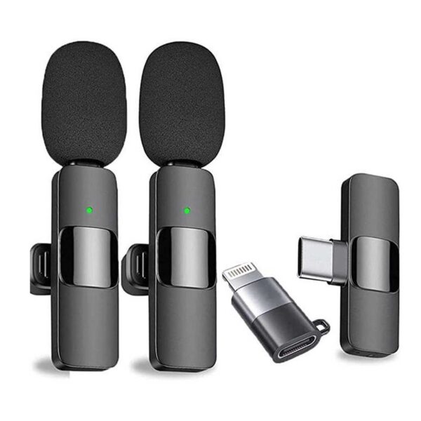 میکروفون یقه ای بی سیم گرین لاین مدل 3in1