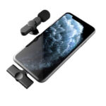 میکروفون یقه ای بی سیم تک میکروفونه مدل K8 با رابط Type-Cو Lightning