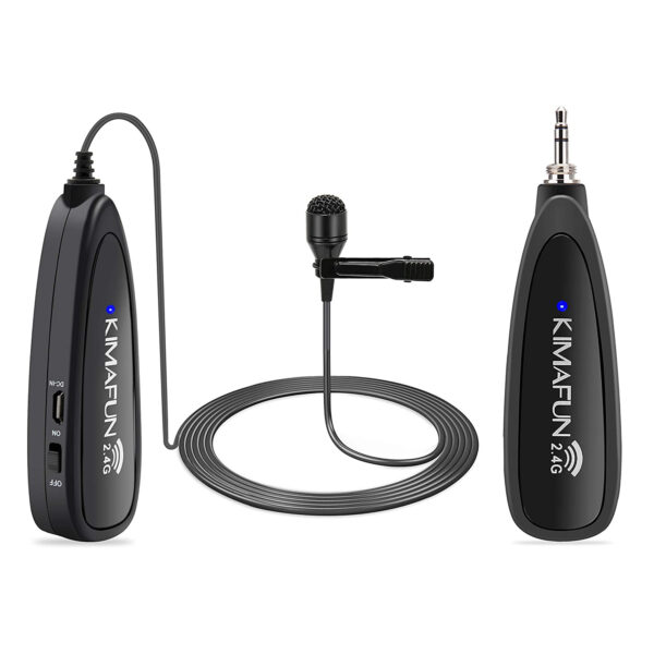 میکروفون یقه ای بی سیم کیمافون مدل KM-G130-1