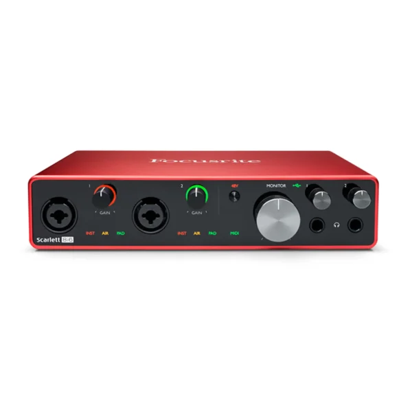 کارت صدا فوکوسرایت مدل Scarlett 8i6 3rd Gen