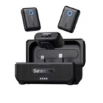 میکروفون یقه ای بی سیم دوکاربره سارامونیک مدل Blink500 B2 Plus