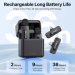 میکروفون یقه ای بی سیم بویا مدل V3 COMBO رابط Type C و Lightning