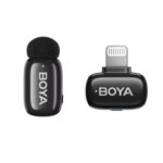 میکروفون یقه ای بی سیم بویا مدل Boya MINI 15 رابط Lightning