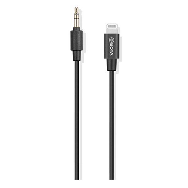 میکروفون یقه ای با سیم بویا مدل BY-M2D رابط Lightning