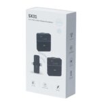 میکروفون یقه ای بی سیم دو میکروفونه مدل SX31