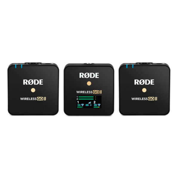 میکروفون یقه ای بی سیم دو میکروفونه رود مدل WIRELESS GO II