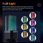 میکروفون گیمینگ رومیزی ردراگون مدل ADNE GM212 RGB