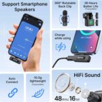 میکروفون یقه ای بی سیم بویا مدل V3 COMBO رابط Type C و Lightning