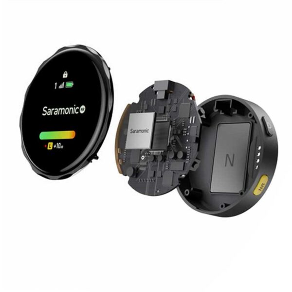 میکروفون یقه ای بی سیم دوکاربره سارامونیک مدل BlinkMe B2