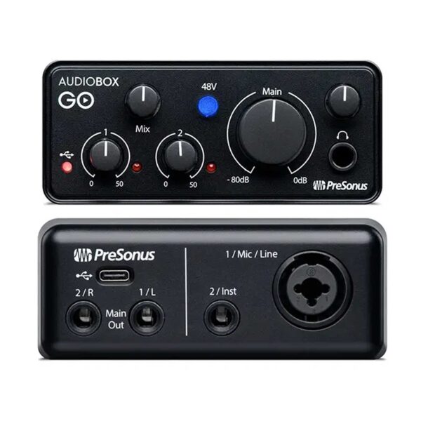 کارت صدا اکسترنال پریسونوس مدل AUDIOBOX GO