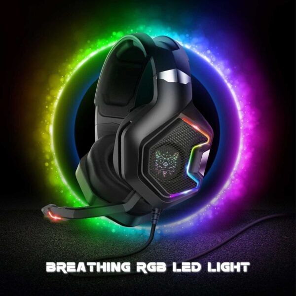 هدست گیمینگ با سیم اونیکوما مدل K10 PRO RGB