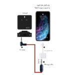 میکروفون یقه ای بی سیم مدل SK750 Z2
