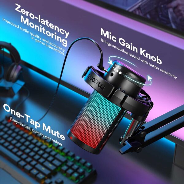 میکروفون استودیويی ماونو مدل DGM20S RGB