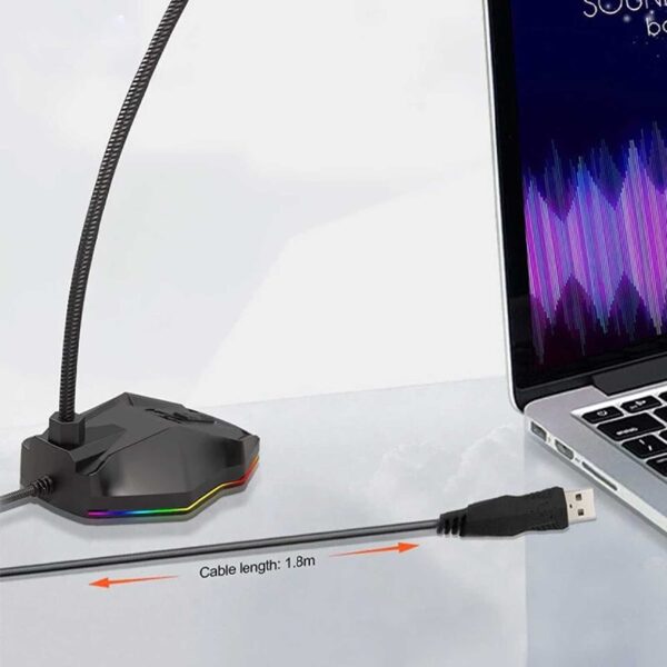 میکروفون رومیزی ردراگون مدل GM99 STIX RGB