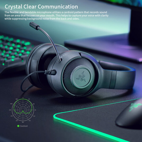 هدست گیمینگ با سیم ریزر مدل KRAKEN X ESSENTIAL