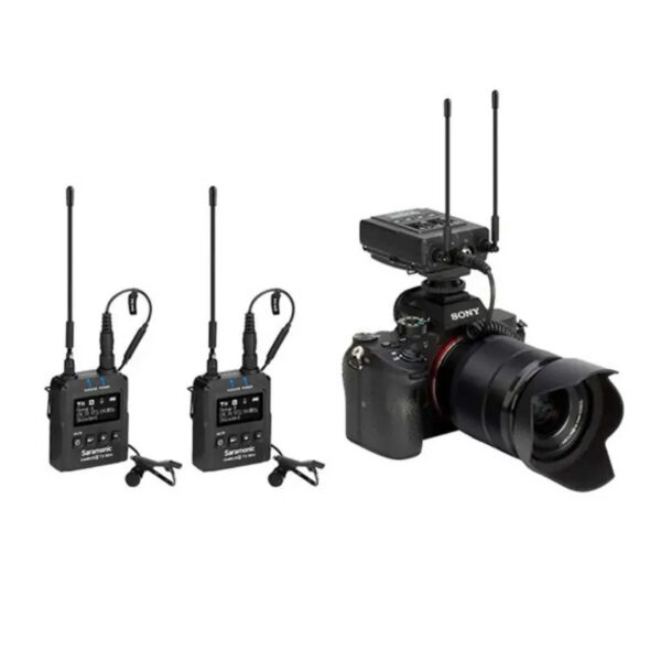 میکروفون یقه ای بی سیم سارامونیک مدل UWMIC9S Mini Kit 2