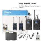 میکروفون یقه ای بی سیم بویا مدل BY-WM8 PRO-K1