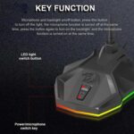 میکروفون رومیزی ردراگون مدل GM99 STIX RGB
