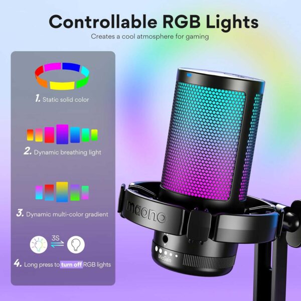 میکروفون استودیويی ماونو مدل DGM20 RGB