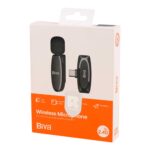 میکروفون یقه ای بی سیم تک کاربره بیوا مدل WM01 رابط Type-C