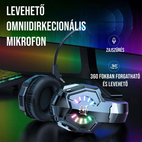 هدست گیمینگ بی سیم اونیکوما مدل B15 RGB