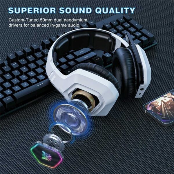 هدست گیمینگ بی سیم اونیکوما مدل B100 RGB
