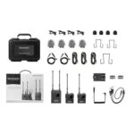میکروفون یقه ای بی سیم سارامونیک مدل UWMIC9S Mini Kit 2