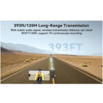 میکروفون یقه ای بی سیم دو میکروفون مدل AP003