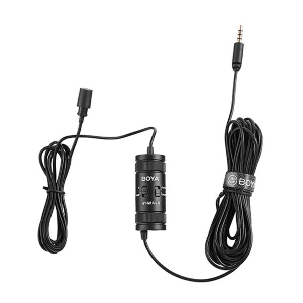 میکروفون یقه ای با سیم بویا مدل BY-M1 PRO II