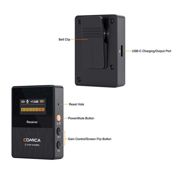 میکروفون شاتگان بی سیم کامیکا مدل CVM VM30